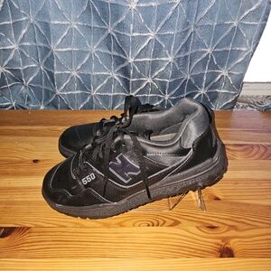 New Balance 550 'Triple Black' Mens Multiple Sz10.